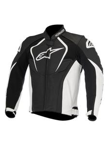 Motocyklowa Kurtka skrzana Alpinestars JAWS - czarny/biay - 2858362944