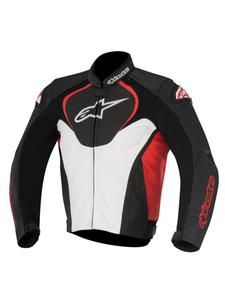 Motocyklowa Kurtka skrzana Alpinestars JAWS - czarny/biay/czerwony - 2858362946