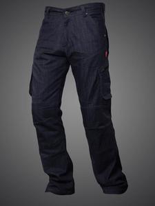 Spodnie jeansowe 4SR Cargo Iron Grey - 2858362980