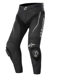 Motocyklowe Spodnie skrzane Alpinestars Track - czarny - 2858362993