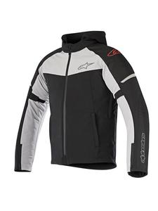 Motocyklowa Kurtka tekstylna Alpinestars STRATOS Techshell Drystar - czarny/jasno szary - 2847209064