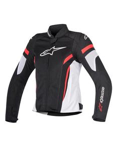 Damska Motocyklowa Kurtka tekstylna Alpinestars Stella T-GP PLUS R V2 AIRFLOW - czarny/biay/czerwony - 2847467754