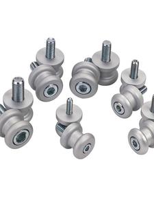 OXFORD ROLKI (SLIDERY) WKRCANE DO WAHACZA M10 (BOBBINS 1.25) KOLOR SREBRNY - 2849531364