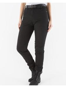 Damskie spodnie jeans na motocykl KNOX Knox Roseberry - [CZARNE] - black - 2850803874