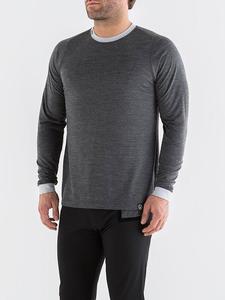 Mska koszulka sportowa KNOX Jacob Long Sleeve Baselayer [SZARY] - 2850803892