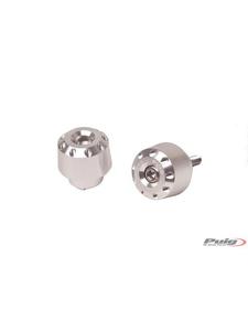 Kocwki kierownicy PUIG do BMW G310 R 16-17 - krtkie (srebrne) - srebrny - 2852222539