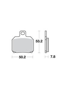 Klocki hamulcowe SBS 730 LS - 2853194298