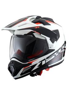 Kask ASTONE CROSS TOURER GR.ADVENTU [BIAY/CZARNY/POMARACZOWY] - BIAY/CZARNY/POMARACZOWY