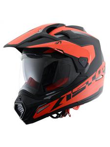 Kask ASTONE CROSS TOURER [CZARNY/CZERWONY] - czarny/czerwony