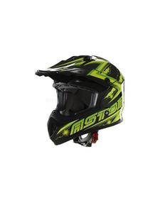 Kask ASTONE MX400DR MONO [CZARNY/ZIELONY] - 2855881694