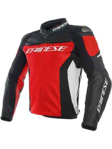 Kurtka skrzana Dainese RACING 3 - Red/ Black/ White - 2856760350