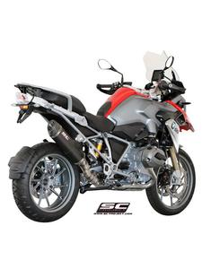 Tumik SC1 MAT CARBON Slip-on (Owal) SC-Project do BMW R 1200 GS [13-16] - 2857594095