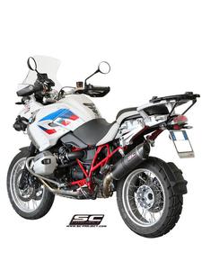 Tumik Matt Carbon SC1 Slip-on (Owal) SC-Project do BMW R 1200 GS [04-09] - 2857594115