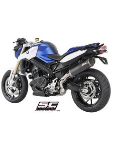 Tumik Matt Carbon SC1 Slip-on (Owal) SC-Project do BMW F 800 R [15-17] - 2857594116