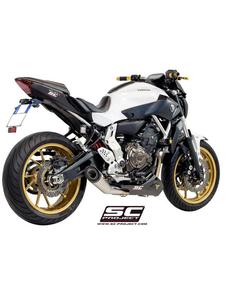 Peny system 2-1 z tumikiem S1 SC-Project do Yamaha MT-07 [13-16] - 2857594245