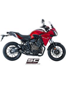 Peny system 2-1 z tumikiem S1 Black edition SC-Project do Yamaha TRACER 700 [16-17] - 2857594253