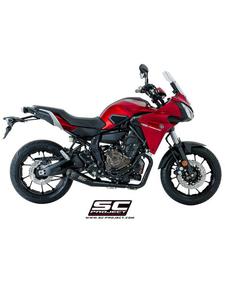 Peny system 2-1 z tumikiem stokowym Black Edition SC-Project do Yamaha TRACER 700 [16-17] - 2857594257