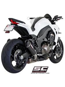 Tumiki stokowe Carbon Slip-on SC-Project do Kawasaki Z1000 [14-16] - 2857978382