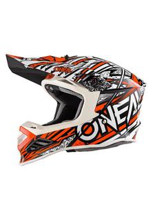 Kask off-road O'neal Seria 8 SYNTHY - orange/white - 2858209739