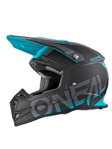 Kask Motocross O'neal Seria 5 BLOCKER - black/teal - 2858209759