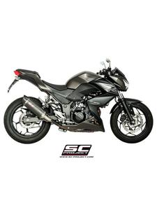 Tumik owalny Slip-on SC-Project do Kawasaki Z 300 [15-17] - 2858209772