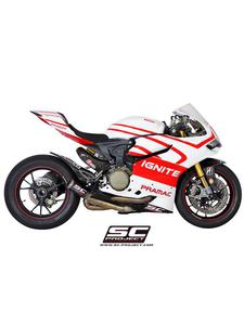 Rura z kolektorem oraz tumik CR-T (siatka tytanowa na wylocie tumika) SC-Project do Ducati PANIGALE 1199 / S / R [12-16] - 2858209782