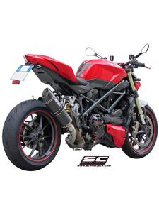 Tumik owalny z rur czc Y 2-1 Slip-On SC-Project do Ducati STREETFIGHTER 848 [11-15] / 1100 / S [09-13] - 2858209791