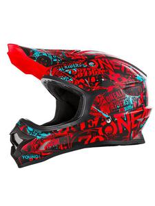 Kask O'neal Seria 3 Attack - black/red/teal - 2858209842