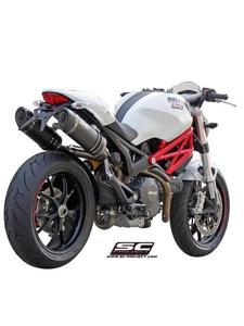 Tumiki owalne Slip-on SC-Project do Ducati MONSTER 1100 / S [08-14] / MONSTER 796 [08-14] / MONSTER 696 [08-14] - 2858209849