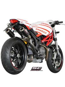 Tumiki CR-T Slip-on SC-Project do Ducati MONSTER 1100 / S [08-14] / MONSTER 796 [08-14] / MONSTER 696 [08-14] - 2858209857