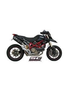 Peny ukad wydechowy 2-1 z Tumikiem owalnym SC-Project do Ducati HYPERMOTARD 1100 / S [07-12] - 2858209928