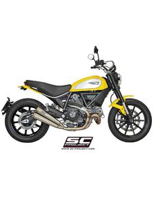 Dwa Tumiki stokowe '70s Slip-on SC-Project do Ducati SCRAMBLER 800 [15-17] - 2858209933