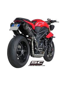 Tumiki owalne z rur (Y 3-1-2) Slip-on SC-Project do Triumph SPEED TRIPLE 1050 [11-15] - 2858363034