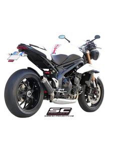 Tumik GP M2 (Niska pozycja) Slip-on SC-Project do Triumph SPEED TRIPLE 1050 [11-15] - 2858363041