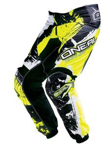 Spodnie motocross O'neal Element SHOCKER - Black/Hi-Viz - 2858363059