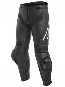 Skórzane spodnie Dainese DELTA 3 - Black/ Black/ White