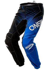 Spodnie motocross O'neal Element RACEWEAR - black/blue - 2858363080