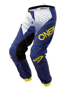 Spodnie motocross O'neal Element RACEWEAR - Blue/yellow - 2858363088