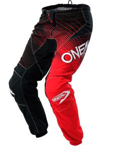 Spodnie motocross O'neal Element RACEWEAR - Black/red - 2858363090