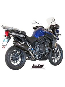 Tumik owalny (Wysoka pozycja) Slip-on SC-Project do Triumph TIGER EXPLORER / XC [11-16] - 2858363145