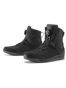 Mskie buty motocyklowe Icon Patrol 2 - Black - 2858363232