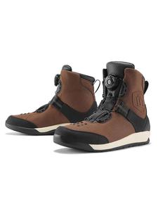 Mskie buty motocyklowe Icon Patrol 2 - Brown - 2858363234