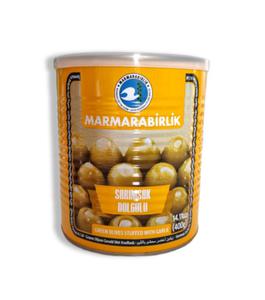 Oliwki Marmarabirlik, Nadziewane czosnkiem 400 g (Puszka 800 g) - 2869119281