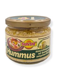 Hummus z tahini i zielonymi oliwkami, SUNTAT, 290 g - 2870015089