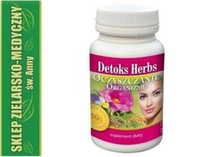 DETOKS HERBS OCZYSZCZANIE ORGANIZMU 60 Kapsuek - 2848582761