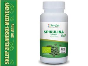 SPIRULINA BIO 400 Tabletek Naturalna Multiwitamina - 2848582779