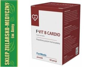 F-VIT B CARDIO Witaminy B6, B12 + Kwas foliowy Proszek 60 porcji