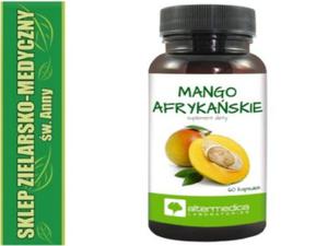 MANGO AFRYKASKIE 60 KAPSUEK Zmniejszenie apetytu, Szczupa sylwetka - 2853170083