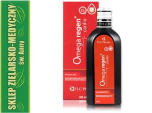 OMEGAREGEN CARDIO 250ml NATURALNE NAJCZYSTSZE ESTRY KWASW OMEGA 3, OMEGA 6, OMEGA 9 - 2854584066