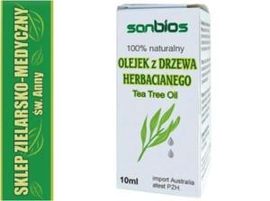 OLEJEK 100% Z DRZEWA HERBACIANEGO 10ml Kosmetyczny Tea Tree Oil - 2855531611